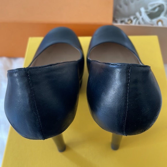 Fendi fendiista  logo tow double platform pump black - Picture 5 of 10